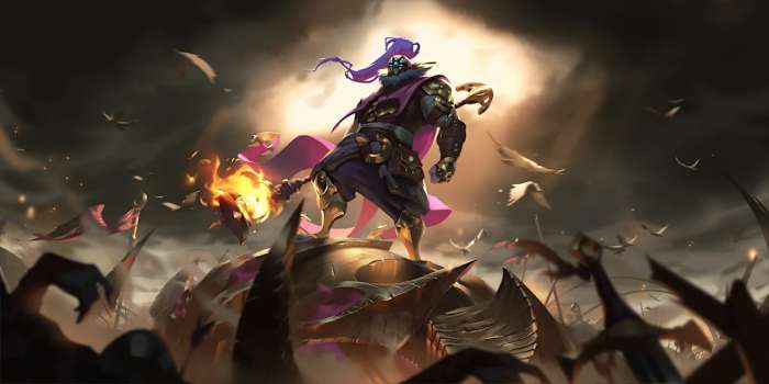 Jax splash art Legends of Runeterra